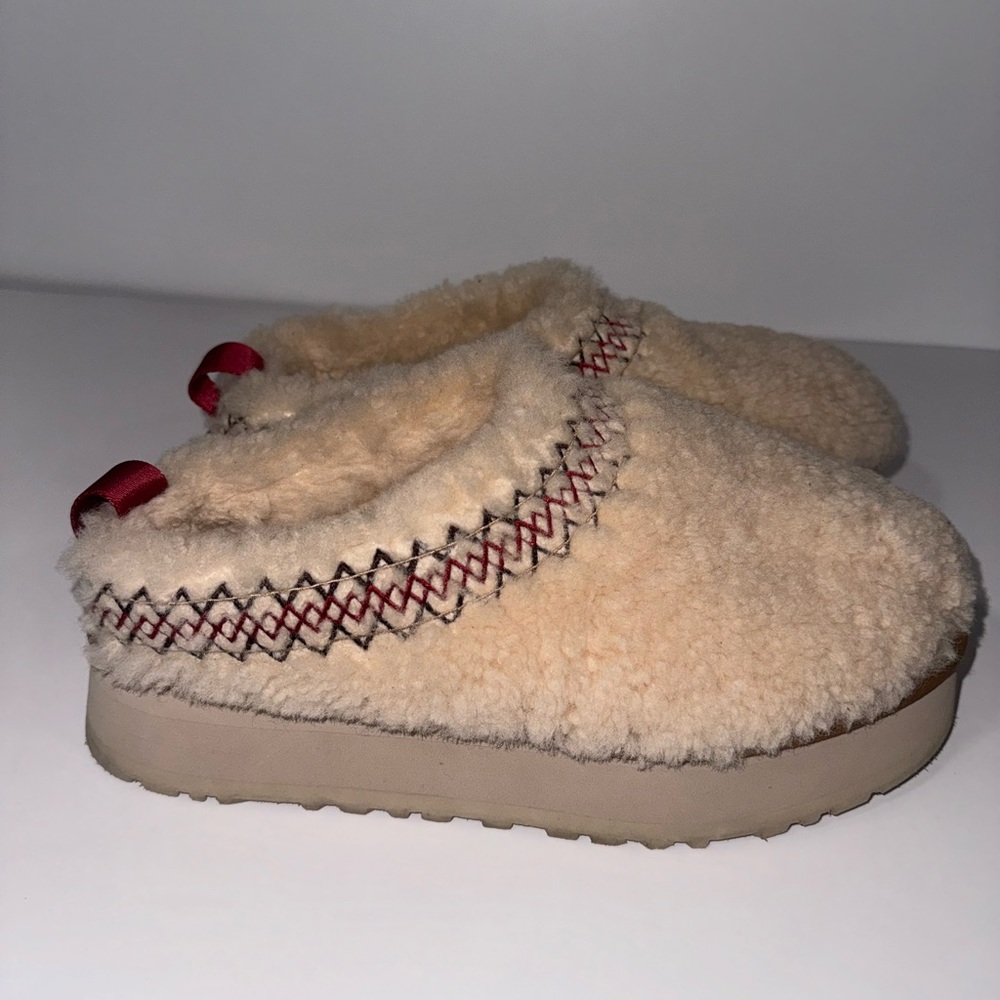 Ugg Womens shearling Tasman Slippers platform
